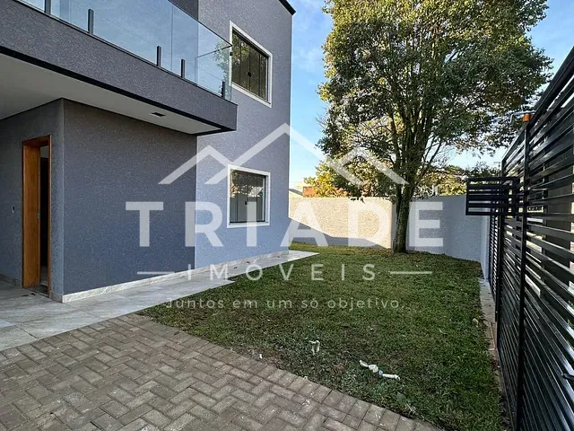 Sobrado com 177m² 3 quartos e 3 banheiros, à venda, no bairro Cachoeira em Araucária