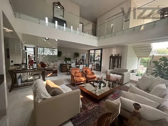 Sobrado com 480m² 4 quartos e 7 banheiros, à venda, no bairro Residencial Damha em Campo Grande
