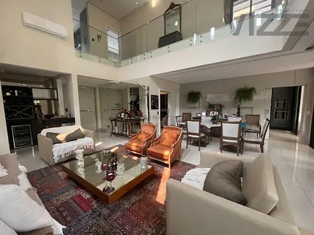 Sobrado com 480m² 4 quartos e 7 banheiros, à venda, no bairro Residencial Damha em Campo Grande