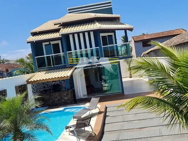 Sobrado com 340m² 3 quartos e 3 banheiros, à venda, no bairro Balneário Sarnambi em Ilha Comprida