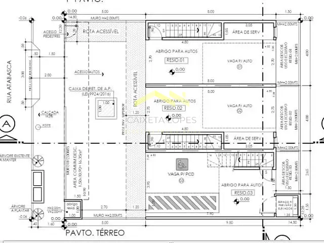 Sobrado com 60m² 2 quartos e 1 banheiro, à venda, no bairro Jardim Santo Alberto em Santo André