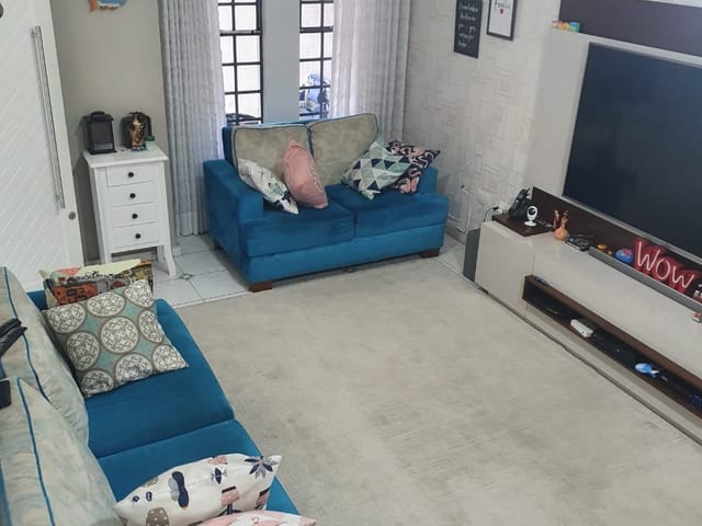 Foto do Sobrado - SOBRADO A VENDA COM 3 DORMITÓRIOS, PRÓXIMO AO METRÕ VILA PRUDENTE. 2 VAGAS DE GARAGEM E QUINTAL COM CHURRASQUEIRA. | Sanches Imobiliária VIP