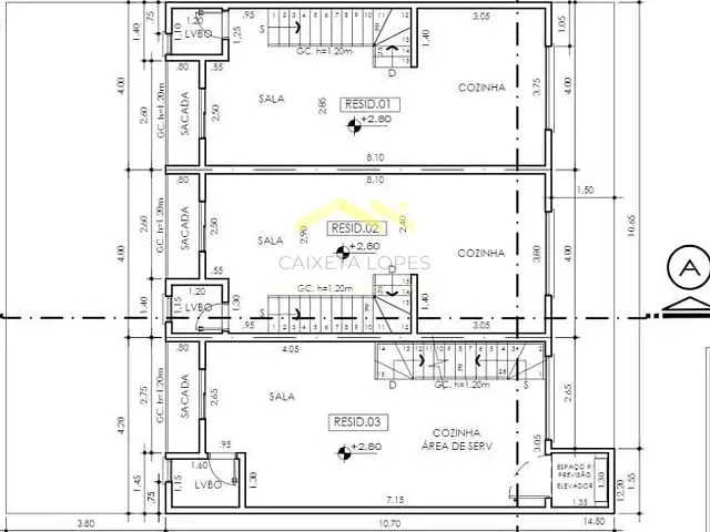 Sobrado com 60m², à venda, no bairro Jardim Santo Alberto em Santo André
