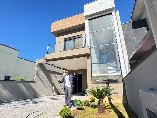 Sobrado com 175m² 3 quartos e 4 banheiros, à venda, no bairro Residencial Bosques dos Ipês em Tatuí