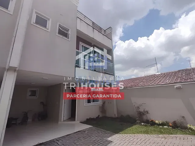 Sobrado com 109m² 3 quartos e 3 banheiros, à venda, no bairro Boqueirão em Curitiba