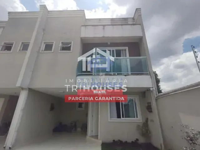 Sobrado com 109m² 3 quartos e 3 banheiros, à venda, no bairro Boqueirão em Curitiba