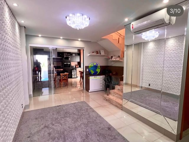Sobrado com 180m² 3 quartos e 3 banheiros, à venda, no bairro Parque Residencial das Nações Indígenas em Cuiabá