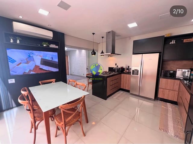 Sobrado com 180m² 3 quartos e 3 banheiros, à venda, no bairro Parque Residencial das Nações Indígenas em Cuiabá