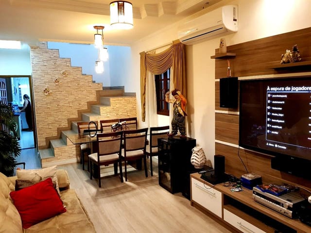 Foto do Sobrado - Sobrado com 3 dormitórios à venda, 125 m² por R$ 475.000,00 - Jardim Satélite - São José dos Campos/SP | INDEPENDENCE NEGOCIOS IMOBILIARIOS LTDA
