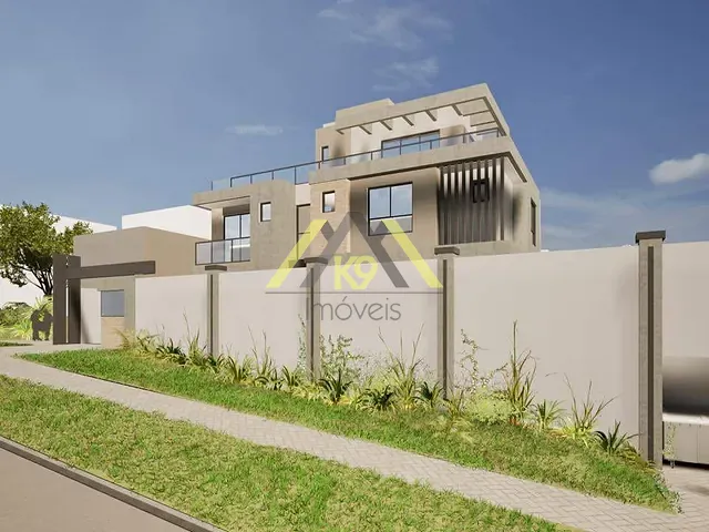 Sobrado com 234m² 3 quartos e 4 banheiros, à venda, no bairro Abranches em Curitiba
