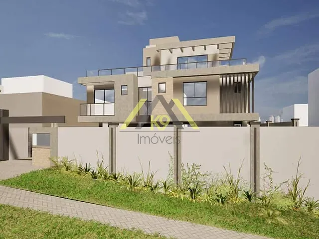 Sobrado com 234m² 3 quartos e 4 banheiros, à venda, no bairro Abranches em Curitiba