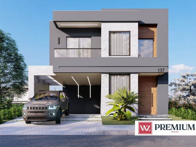 Sobrado com 162m² 3 quartos e 3 banheiros, à venda, no bairro Cará-cará em Ponta Grossa