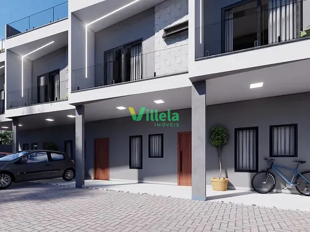 Sobrado com 180m² 2 quartos e 3 banheiros, à venda, no bairro Jardim Mariella em Caraguatatuba