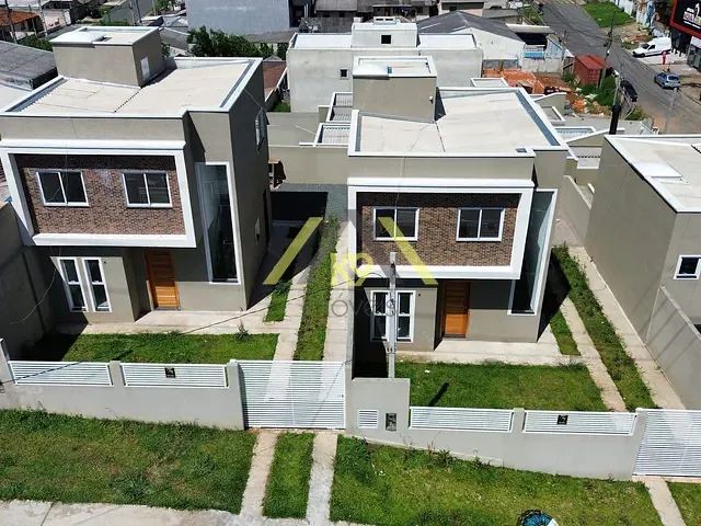 Sobrado com 176m² 3 quartos e 3 banheiros, à venda, no bairro Maracanã em Colombo