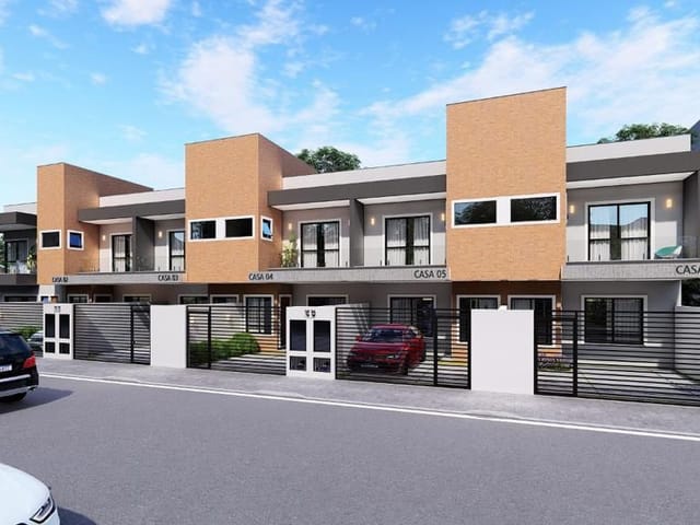 Sobrado com 106m² 3 quartos e 3 banheiros, à venda, no bairro Perequê em Porto Belo