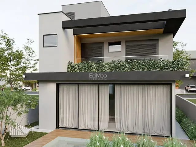 Sobrado com 303m² 4 quartos e 5 banheiros, à venda, no bairro FAG em Cascavel