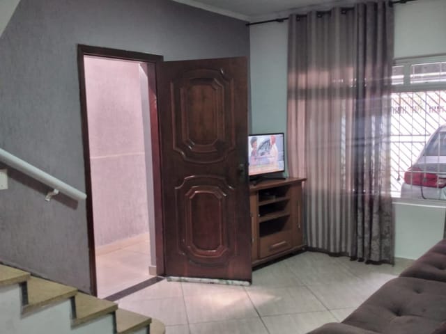 Sobrado 3 quartos e 3 banheiros, à venda, no bairro Parque Erasmo Assunção em Santo André