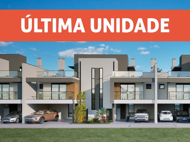 Sobrado com 158m² 3 quartos e 5 banheiros, à venda, no bairro Mercês em Curitiba
