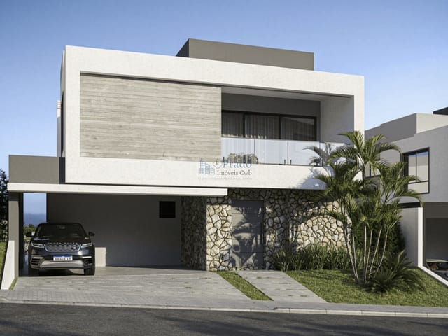 Sobrado com 354m² 4 quartos e 6 banheiros, à venda, no bairro Cascatinha em Curitiba