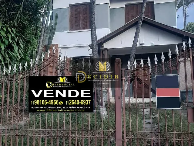 Sobrado com 270m² 4 quartos e 4 banheiros, à venda, no bairro Chácara Califórnia em São Paulo