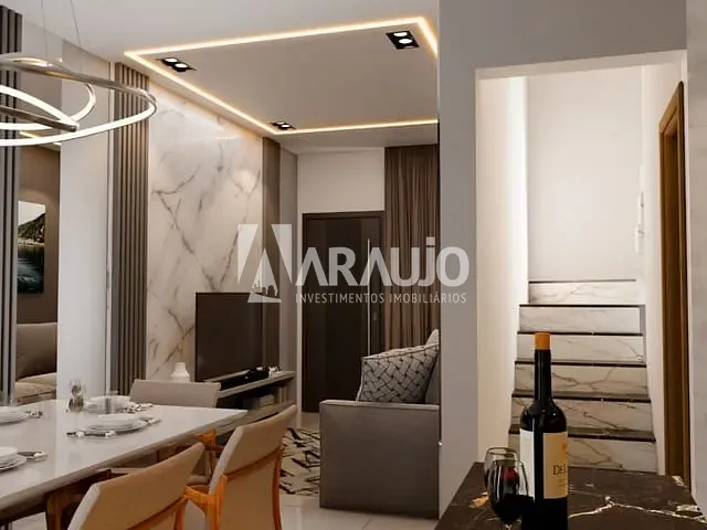 Sobrado com 165m² 3 quartos e 4 banheiros, à venda, no bairro Ressacada em Itajaí