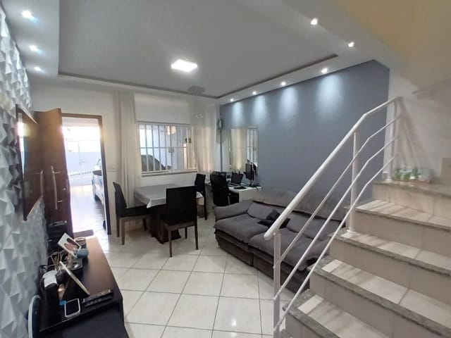 Sobrado com 50m² 3 quartos e 3 banheiros, à venda, no bairro Campestre em Santo André
