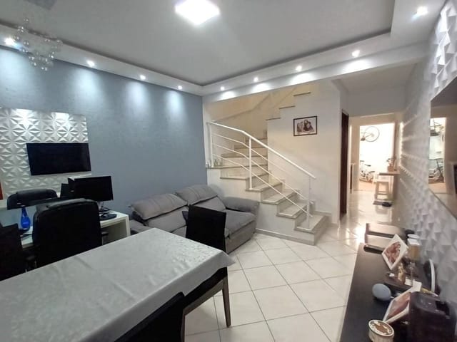 Sobrado com 50m² 3 quartos e 3 banheiros, à venda, no bairro Campestre em Santo André