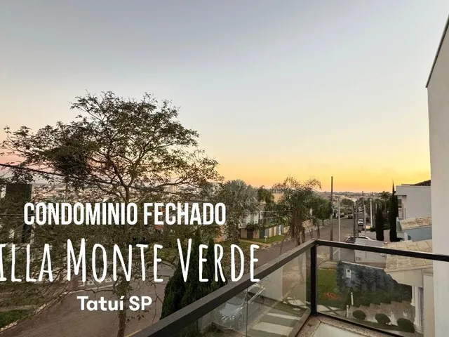 Sobrado com 250m² 4 quartos e 3 banheiros, à venda, no bairro Vila Monte Verde em Tatuí