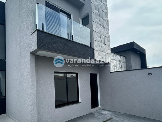 Foto do Sobrado - Excelente Sobrado novo à venda, Jardim Universo, Mogi das Cruzes/SP | Varanda Azul Negócios Imobiliários
