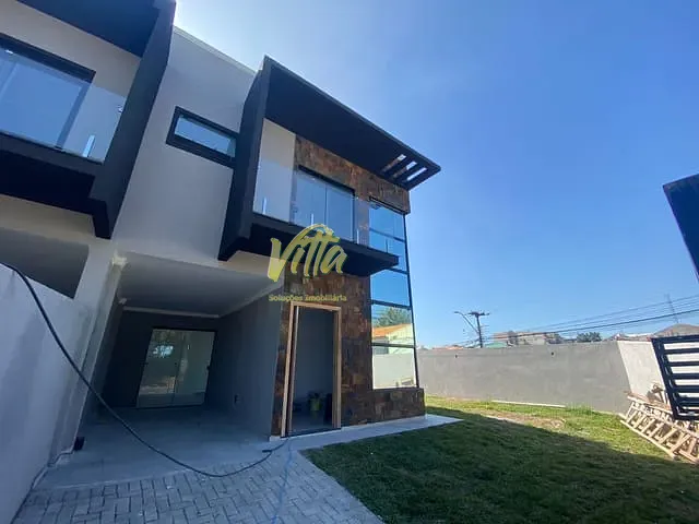 Sobrado com 120m² 3 quartos e 3 banheiros, à venda, no bairro Fazenda Velha em Araucária