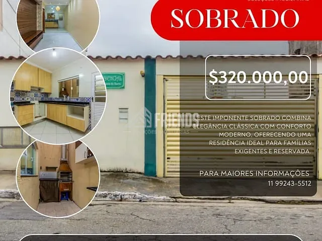 Sobrado 2 quartos e 3 banheiros, à venda ou para alugar, no bairro Parque Boturussu em São Paulo