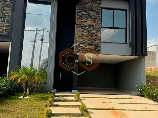 Sobrado com 210m² 3 quartos e 3 banheiros, à venda, no bairro Loteamento Park Gran Reserve em Indaiatuba