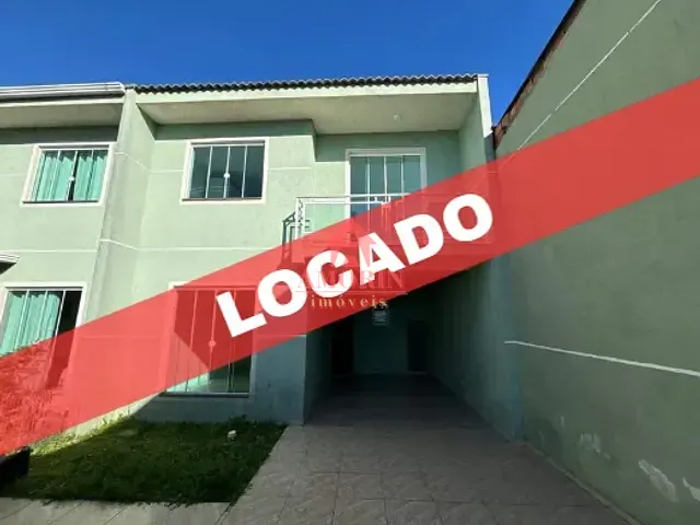 Sobrado com 122m² 3 quartos e 3 banheiros, para alugar, no bairro Fazendinha em Curitiba
