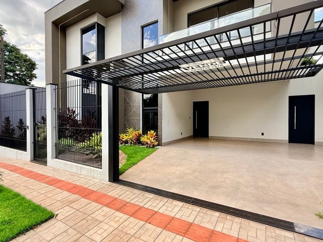 Foto do Sobrado - Venda | Sobrado novo no Jd. Vila Esperança | Suíte + 2 quartos, cozinha gourmet, varanda, 2 vagas, ao lado da UEM e pertinho do centro de Maringá | Benites & Gonzaga Imóveis