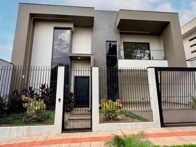 Foto do Sobrado - Venda | Sobrado novo no Jd. Vila Esperança | Suíte + 2 quartos, cozinha gourmet, varanda, 2 vagas, ao lado da UEM e pertinho do centro de Maringá | Benites & Gonzaga Imóveis