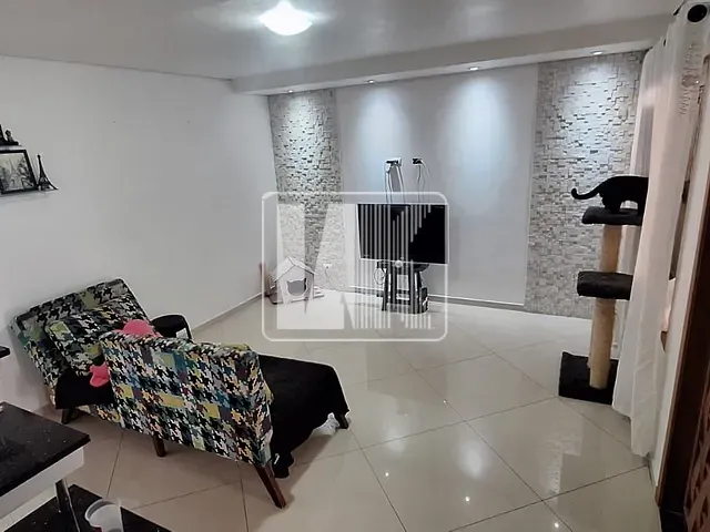 Sobrado com 126m² 3 quartos e 2 banheiros, à venda, no bairro Vila Palmares em Santo André
