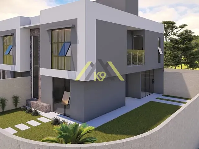 Sobrado com 120m² 3 quartos e 3 banheiros, à venda, no bairro Abranches em Curitiba