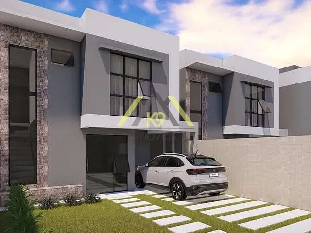 Sobrado com 120m² 3 quartos e 3 banheiros, à venda, no bairro Abranches em Curitiba