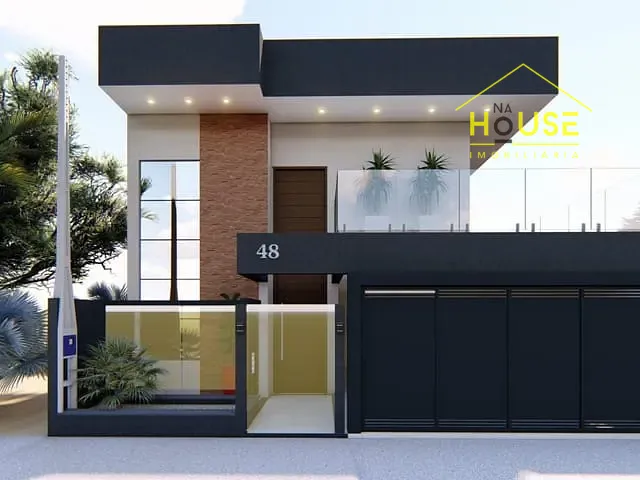 Sobrado com 250m² 4 quartos e 5 banheiros, à venda, no bairro Jardim Baldissera em Votuporanga