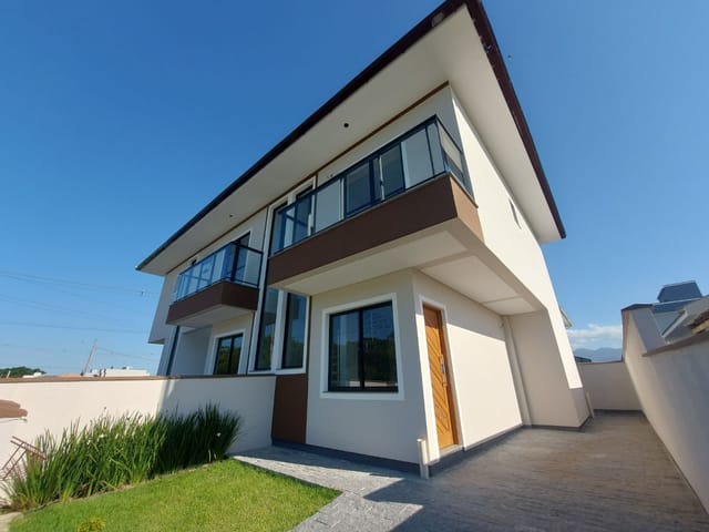 Foto do Sobrado - Sobrado com 2 dormitórios à venda, 82 m² por R$ 499.900,00 - Bela Vista - Palhoça/SC | Madri Imóveis