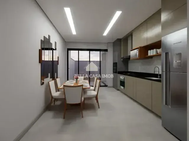 Sobrado com 86m² 2 quartos e 3 banheiros, à venda, no bairro Jardim Americano em Sorocaba