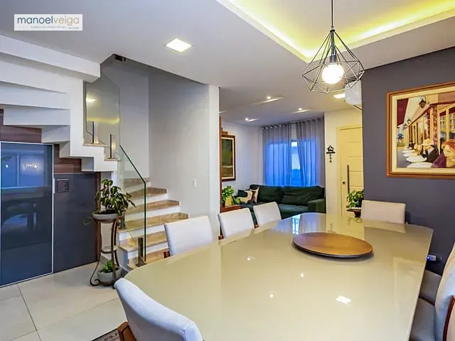 Sobrado com 105m² 3 quartos e 3 banheiros, à venda, no bairro Boa Vista em Curitiba