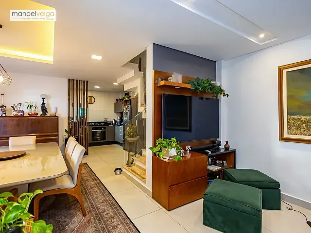 Sobrado com 105m² 3 quartos e 3 banheiros, à venda, no bairro Boa Vista em Curitiba
