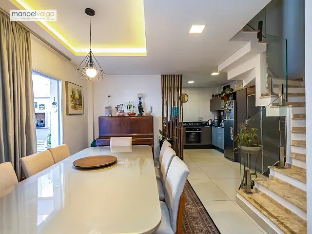 Sobrado com 105m² 3 quartos e 3 banheiros, à venda, no bairro Boa Vista em Curitiba