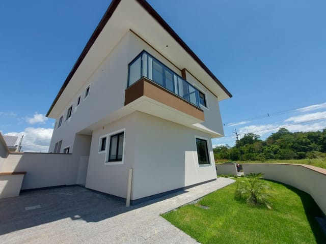 Foto do Sobrado - Sobrado com 2 dormitórios à venda, 83 m² por R$ 519.900,00 - Bela Vista - Palhoça/SC | Madri Imóveis
