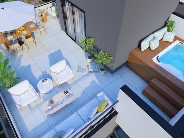 Sobrado com 208m² 3 quartos e 5 banheiros, à venda, no bairro Jardim das Américas em Curitiba