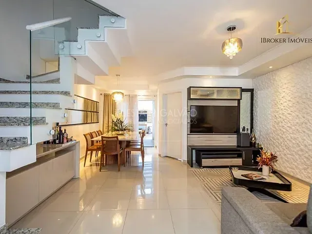 Sobrado com 186m² 4 quartos e 4 banheiros, à venda, no bairro Ecoville em Curitiba