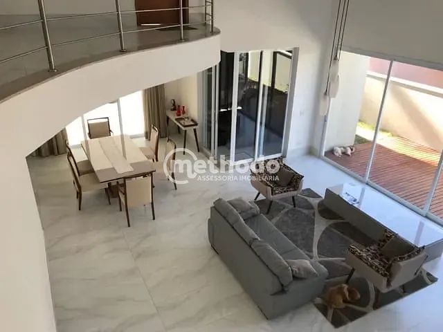 Sobrado com 560m² 5 quartos e 6 banheiros, à venda, no bairro Alphaville Dom Pedro em Campinas