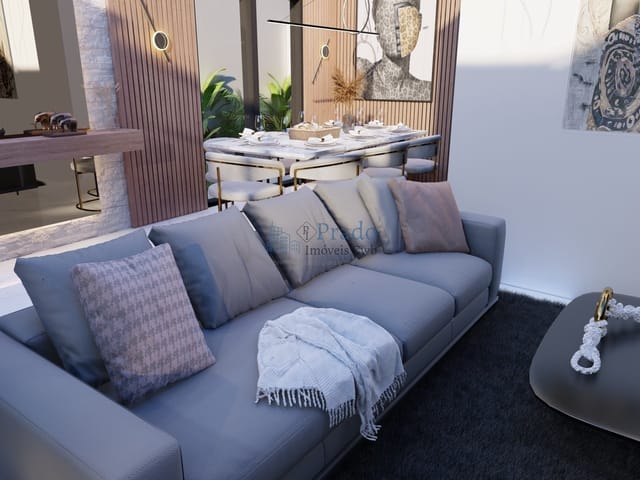 Sobrado com 134m² 3 quartos e 3 banheiros, à venda, no bairro Hauer em Curitiba