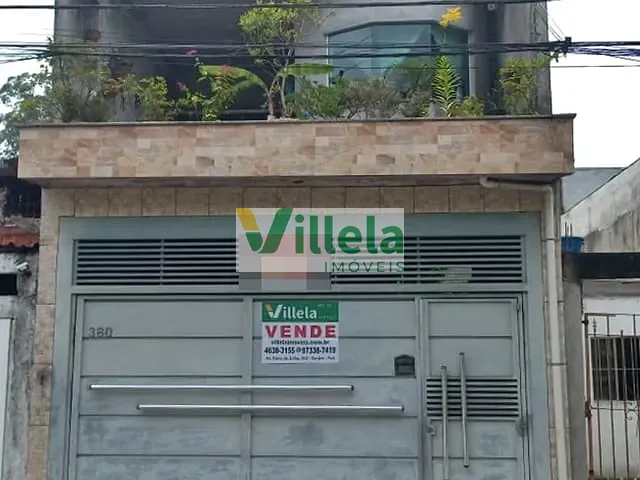 Sobrado com 125m² 3 quartos e 3 banheiros, à venda, no bairro Jardim Nova Poá em Poá